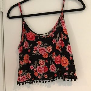 Urban Outfitters Love, Fire Floral Two Piece Set